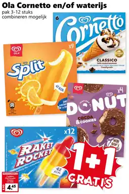 CoopCompact Ola Cornetto en/of waterijs aanbieding