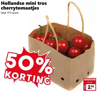 CoopCompact Hollandse mini tros cherrytomaatjes aanbieding