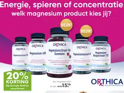 Gezond & Wel Op het hele Orthica assortiment aanbieding