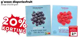 CoopCompact g'woon diepvriesfruit aanbieding