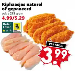 CoopCompact Kiphaasjes naturel of gepaneerd aanbieding