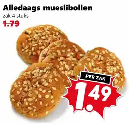 CoopCompact Alledaags mueslibollen aanbieding