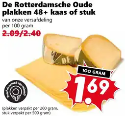 CoopCompact De Rotterdamsche Oude plakken 48+ kaas of stuk aanbieding