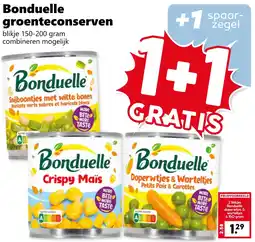 CoopCompact Bonduelle groenteconserven aanbieding