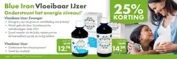 Gezond & Wel Blue Iron Vloeibaar IJzer aanbieding
