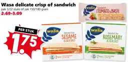 CoopCompact Wasa delicate crisp of sandwich aanbieding
