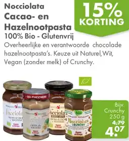 Gezond & Wel Nocciolata Cacao- en Hazelnootpasta aanbieding