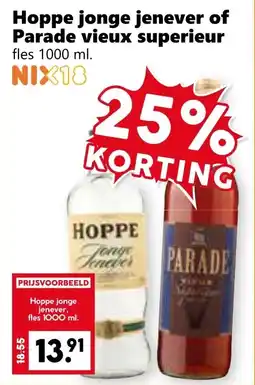 CoopCompact Hoppe jonge jenever of Parade vieux superieur aanbieding