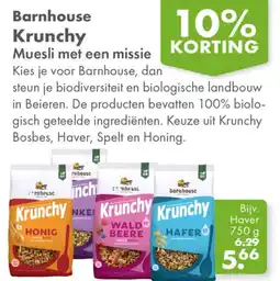 Gezond & Wel Barnhouse Krunchy aanbieding
