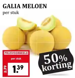 CoopCompact GALIA MELOEN aanbieding