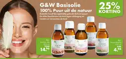 Gezond & Wel G&W Basisolie 100% Puur uit de natuur aanbieding