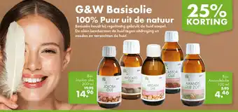 Gezond & Wel G&W Basisolie 100% Puur uit de natuur aanbieding