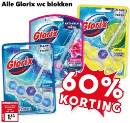 CoopCompact Alle Glorix wc blokken aanbieding