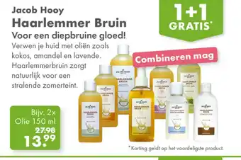 Gezond & Wel Jacob Hooy Haarlemmer Bruin aanbieding