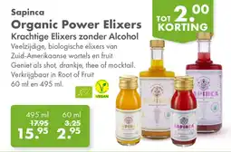 Gezond & Wel Sapinca Organic Power Elixers aanbieding