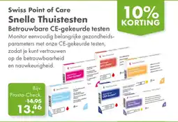 Gezond & Wel Swiss Point of Care Snelle Thuistesten aanbieding