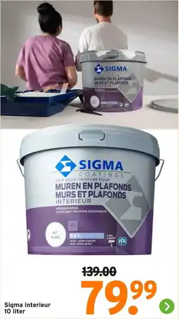 GAMMA Sigma interieur 10 liter aanbieding