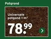 GAMMA Universele potgond 1 m³ aanbieding