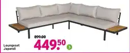 GAMMA Loungeset Japandi aanbieding