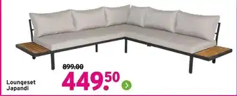 GAMMA Loungeset Japandi aanbieding