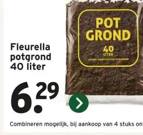 GAMMA Fleurella potgrond 40 liter aanbieding