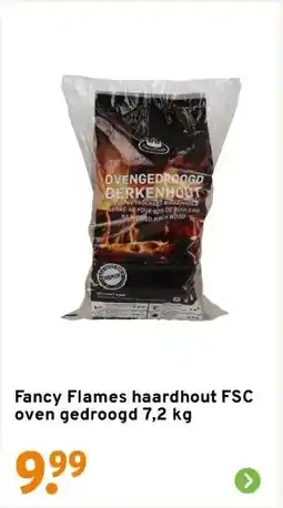 GAMMA Fancy Flames haardhout FSC oven gedroogd 7,2 kg aanbieding