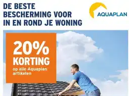 GAMMA 20% KORTING op alle Aquaplan artikelen aanbieding