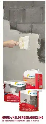 GAMMA MUUR-/KELDERBEHANDELING De optimale bescherming voor je muren aanbieding