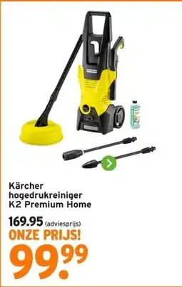 GAMMA Kärcher hogedrukreiniger K2 Premium Home aanbieding