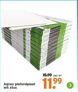 GAMMA Agnes plafondplaat wit stuc aanbieding