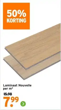 GAMMA Laminaat Nouvelle per m² aanbieding