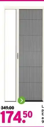 GAMMA plisséhordeur Excellent wit 96x209 cm aanbieding