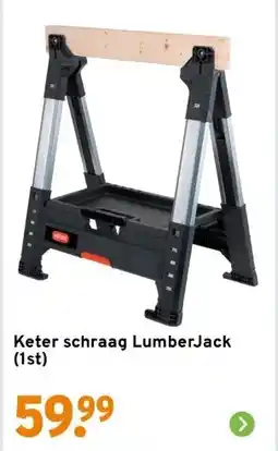 GAMMA Keter schraag LumberJack (1st) aanbieding