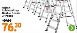 GAMMA Altrex huishoudtrap Double Decker 3 treden aanbieding