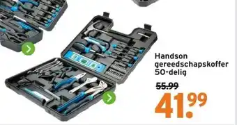 GAMMA Handson gereedschapskoffer 50-delig aanbieding