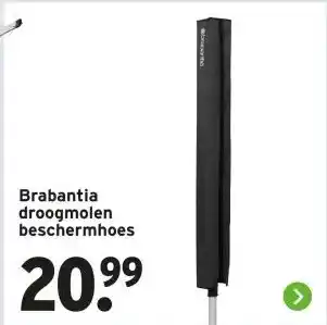 GAMMA Brabantia droogmolen beschermhoes aanbieding