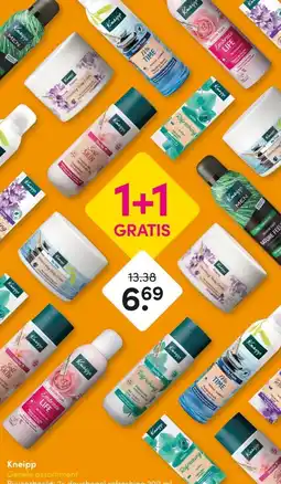 DA Kneipp Gehele assortiment Bijvoorbeeld: 2x douchegel refreshing 200 ml. aanbieding