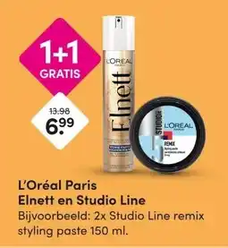 DA L'Oréal Paris Elnett en Studio Line aanbieding