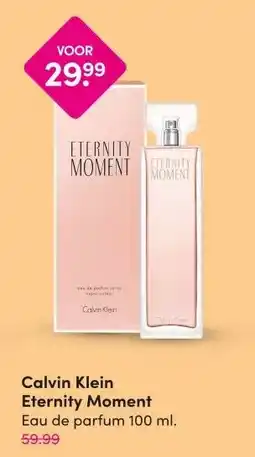 DA Calvin Klein Eternity Moment aanbieding