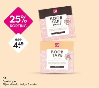 DA DA Boobtape aanbieding