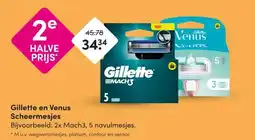 DA Gillette en Venus Scheermesjes aanbieding
