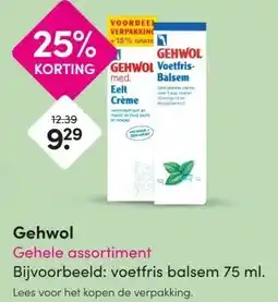 DA Gehwol Gehele assortiment aanbieding