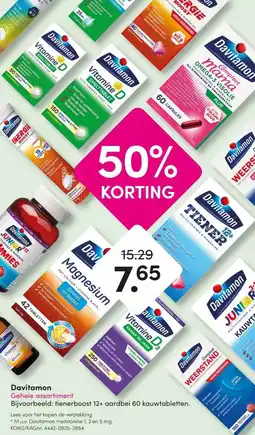 DA Davitamon Gehele assortiment aanbieding