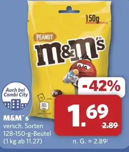 Combi M&M's aanbieding
