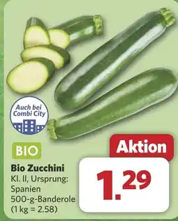 Combi BIO Bio Zucchini aanbieding