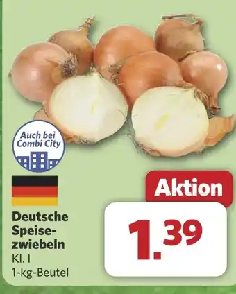 Combi Deutsche Speise- zwiebeln aanbieding