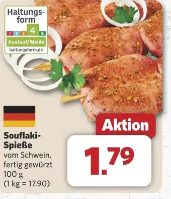 Combi Souflaki- Spieße aanbieding
