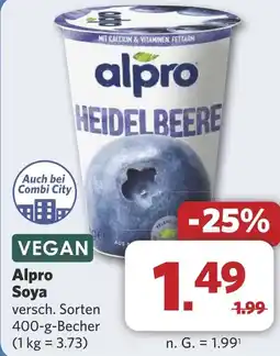 Combi Alpro Soya aanbieding