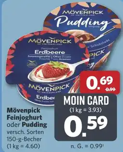 Combi Mövenpick Feinjoghurt oder Pudding aanbieding
