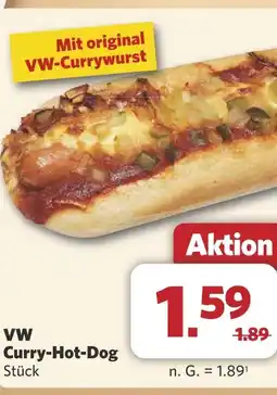 Combi VW Curry-Hot-Dog Stück aanbieding